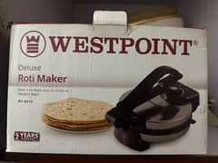 Westpoint Roti Maker 6512 Brand New
