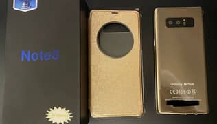 Samsung Note 8 Gold Color 0