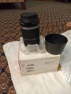 Rarely used, Canon EF-S 55-250mm f/4-5.6 IS Lens.