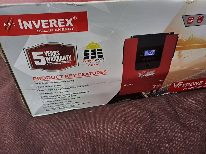 Inverex 1.2kw VERON ll  UPS hybrid. WIFI MODEL 1