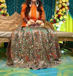 mehndi dress