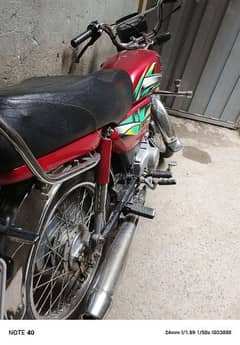 Honda CD 70 2022 model only 30000km chli ha 0