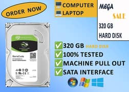 320 GB Hard Disk for Computer PC 320Gb Sata Internal Hard Disk Desktop