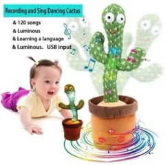 Rechargeable Cactus Talking / Voice Recording Toy contact 03307047981