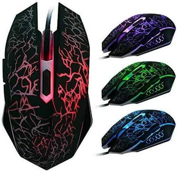 GAMING MOUSE with RGB ALL DESIGNS AVAILABLE 1