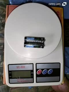 Kitchen scale 1 gram to 10 kg 0