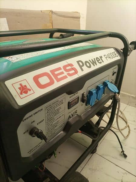 Original OES 4.5 kVA generator (just like new; only used for 83 hours) 1