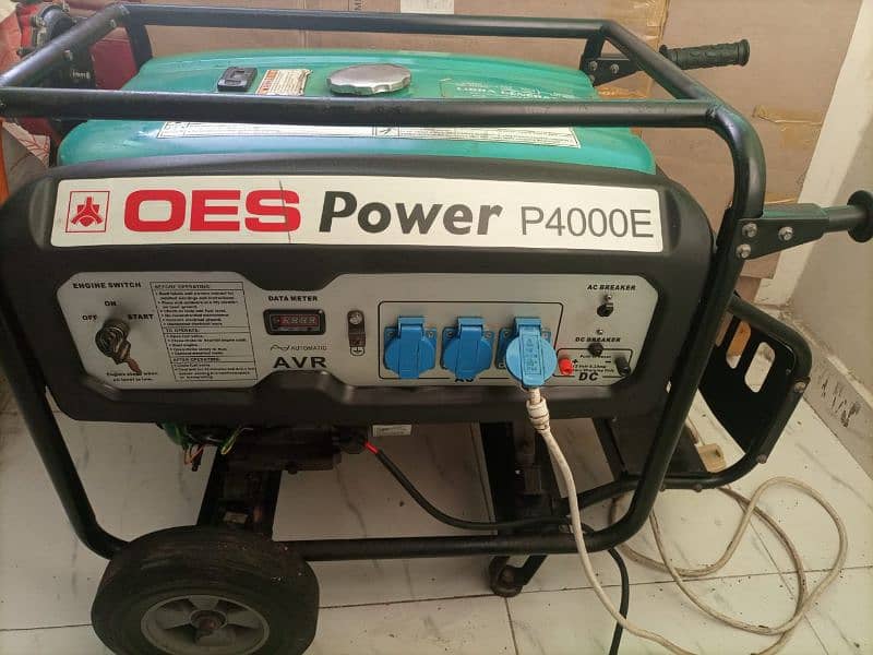 Original OES 4.5 kVA generator (just like new; only used for 83 hours) 3