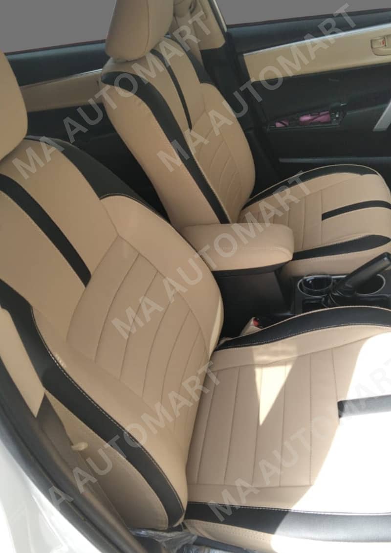 Car Seats Covers - Steering Stitching - Civic Corolla Sportage Hilux 2