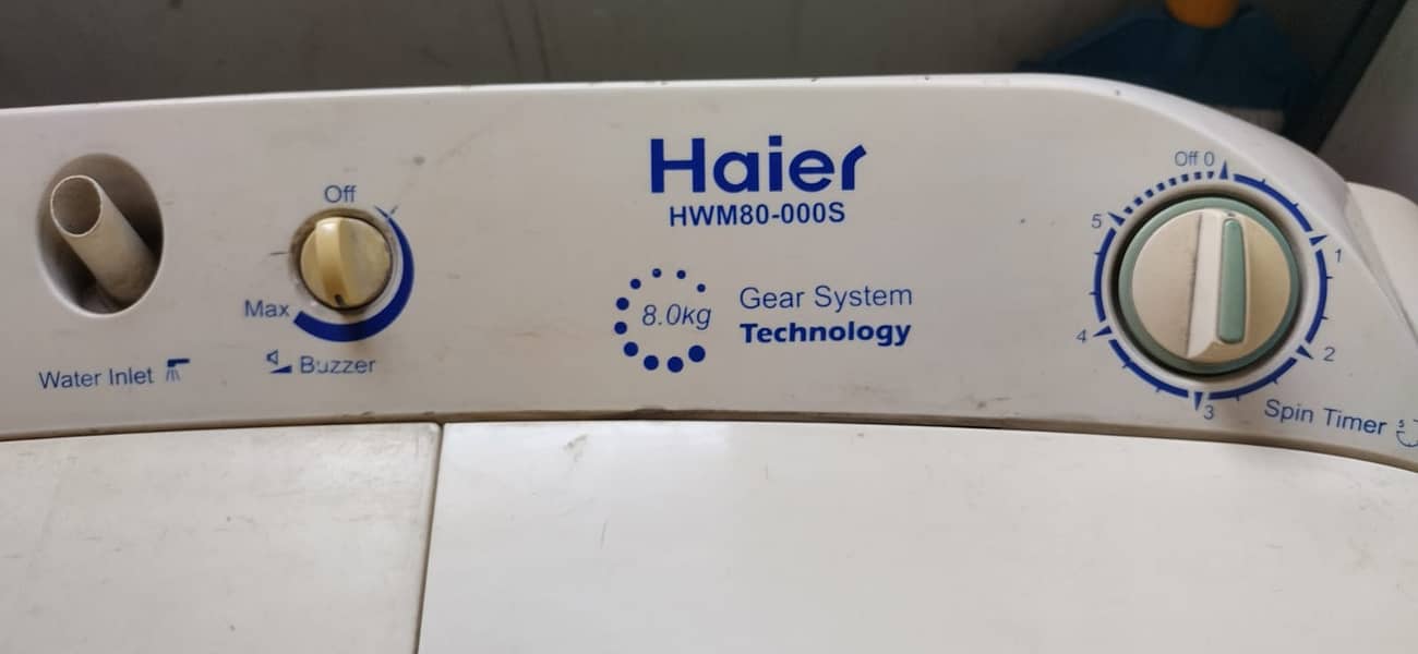 Haier Washing Machine with Dryer 6