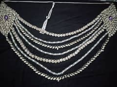white stone silver jewelry