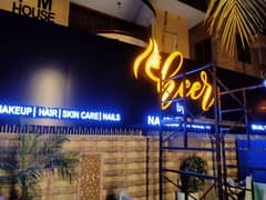3d sign boards/ acrylic letters/ alucobond panel/Led sign board