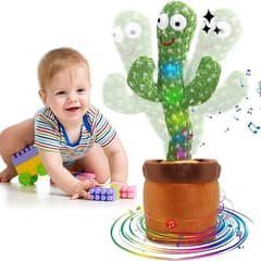 Talking Cactus Toy for Babies , Rechargeable Dancing Cactus Toy