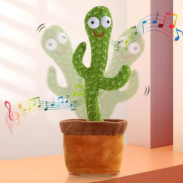 Talking Cactus Toy for Babies , Rechargeable Dancing Cactus Toy 5