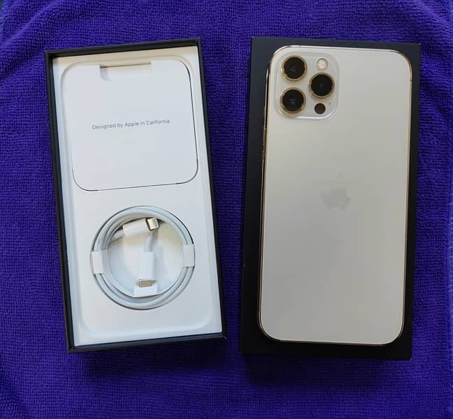 Iphone 12 pro max 128gb (Gold Colour) 1