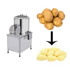 Potato Peeling Machine, آلو چھیلنے کی مشین
