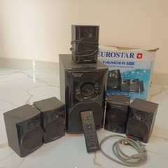 Eurostar 5.1 channel Soround Home Theater