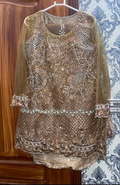 Formal party wear 3 pc embroidered suit dress for sale