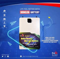 Dongjin DJDC 48 100Ah lithium phosphate battery 3year warranty 0