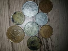 Old Currency coins & Notes
