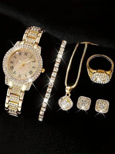 luxury female watch set 6 PCs sets 1