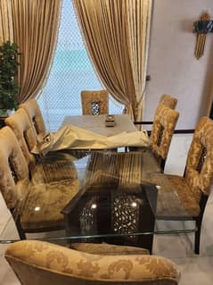 8 chair dining table