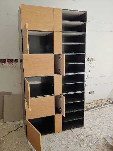 Wooden work/Kitchen cabinets/Wardrobes/Carpenter/Cupboard 1