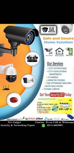 CCCTV Security Solution 2mp 4channel DvR