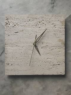 Marble Wall Clock 0