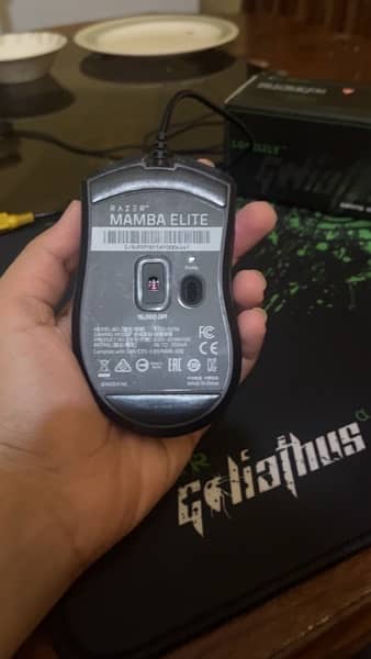 Razor Mamba elite 16000 dpi all ok with razor mouse pad 2