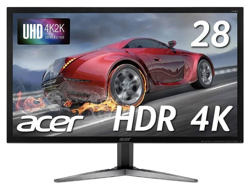 28" Inch 4k - 1MS - 10 Bit - AMD FreeSync HDMI 2.0 New Gaming Monitor 0