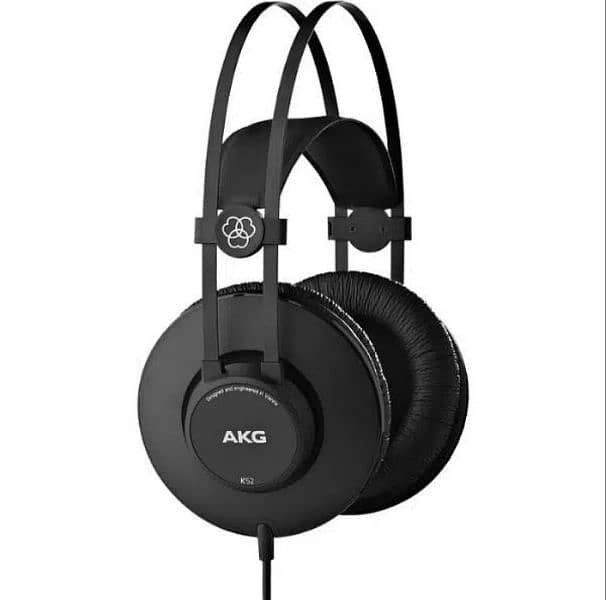 Akg K52 Studio Monitor Headphones 0