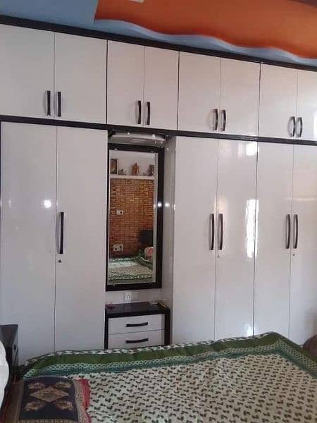 Wooden work/Kitchen cabinets/Wardrobes/Carpenter/Cupboard 7