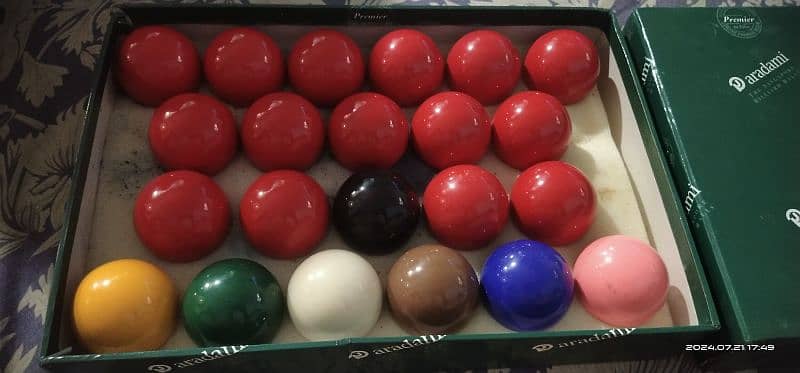 22 ball snooker Balls Set 1