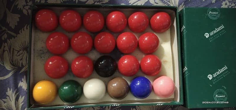 22 ball snooker Balls Set 3