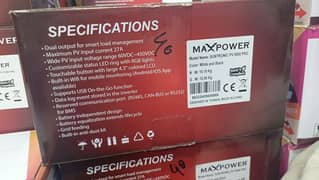 Max Power Suntronic PV 5000 Pro