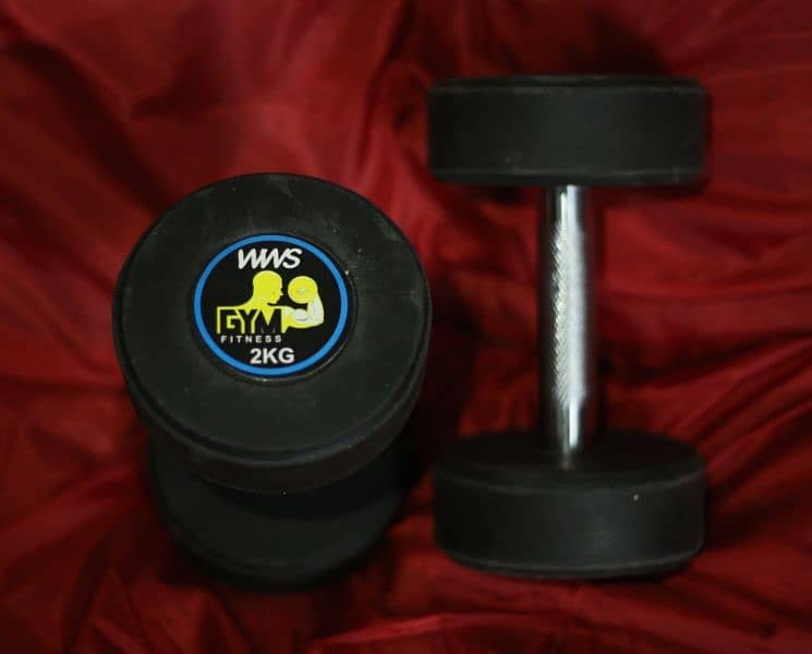 2kg New Dumbbells Pair for gym workout at home 1