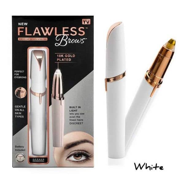 Imported Quality Flawless Brows Eyebrows Trimmer Shaver 0