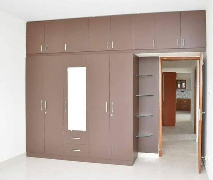 Wooden work/Kitchen cabinets/Wardrobes/Carpenter/Cupboard 4