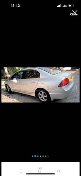 Honda Civic VTi Oriel Prosmatec 2007 8