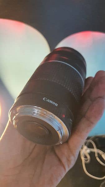 Canon 5Omm, 18x55mm and 70x300mm camera lenses 12