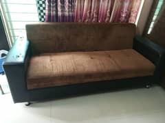 2 seater sofa and two pieces  1 seater