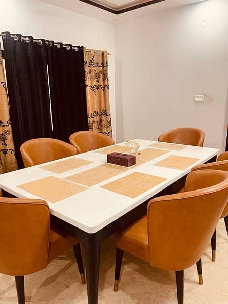 New 6 Chair Dining Table (7ft x 4ft) 2