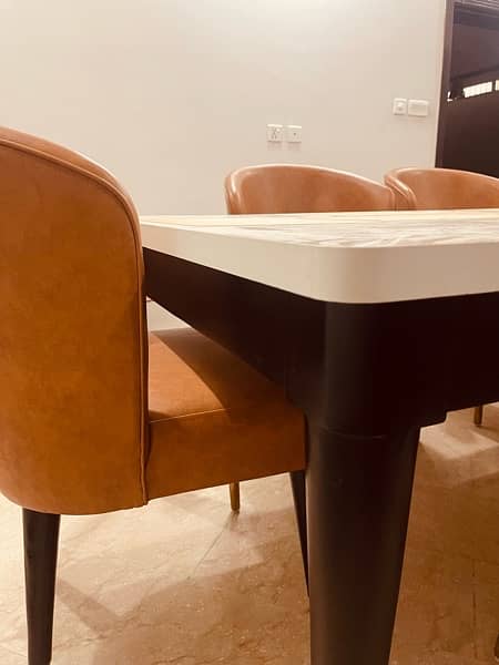 New 6 Chair Dining Table (7ft x 4ft) 4