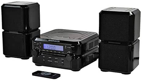 Magnavox Portable Top Loading CD Boombox with Digital AM/FM 8