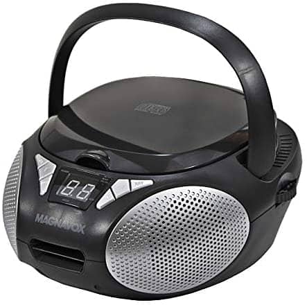 Magnavox Portable Top Loading CD Boombox with Digital AM/FM 14