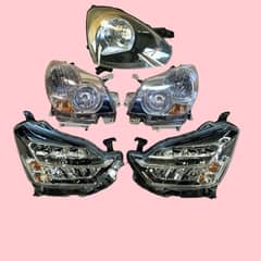 Daihats Mira ES old and new model headlights and all parts available