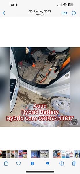 Hybrid battery Prius Aqua 5