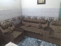 sofa set sell in condition 6/10 0