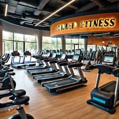 treadmill exercise machine running jogging walking gym fitness trademi